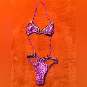 Three figure competition posing suits.